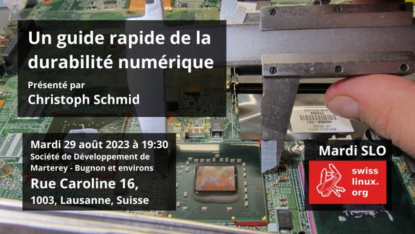 Mardi SLO - Un guide rapide de la durabilité numérique