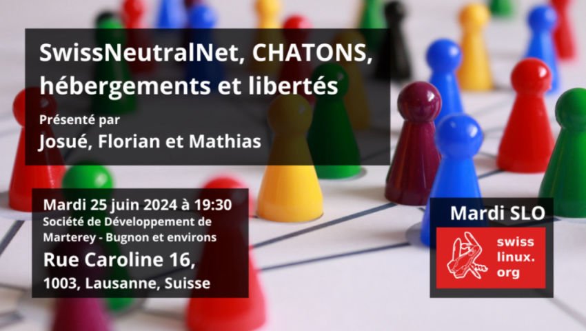 SwissNeutralNet, CHATONS, hébergements et libertés